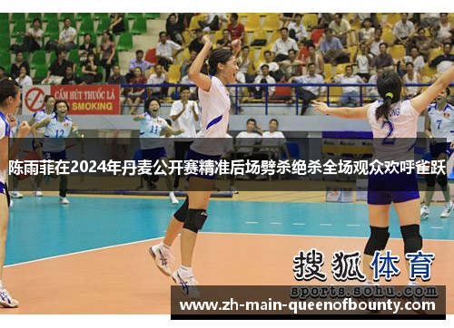 陈雨菲在2024年丹麦公开赛精准后场劈杀绝杀全场观众欢呼雀跃